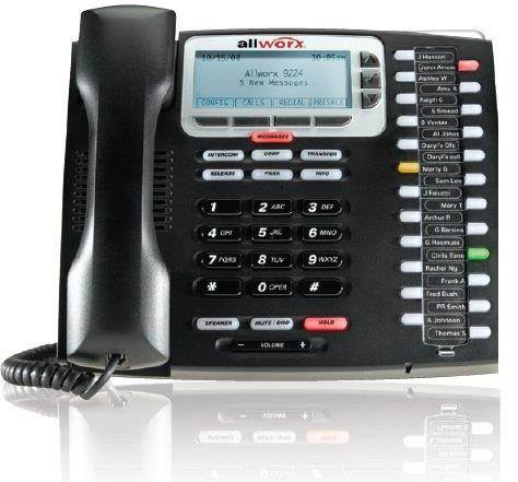 Allworx - 8110055 - 9224 VoIP Phone 24 Button (Power Supply Not Included)