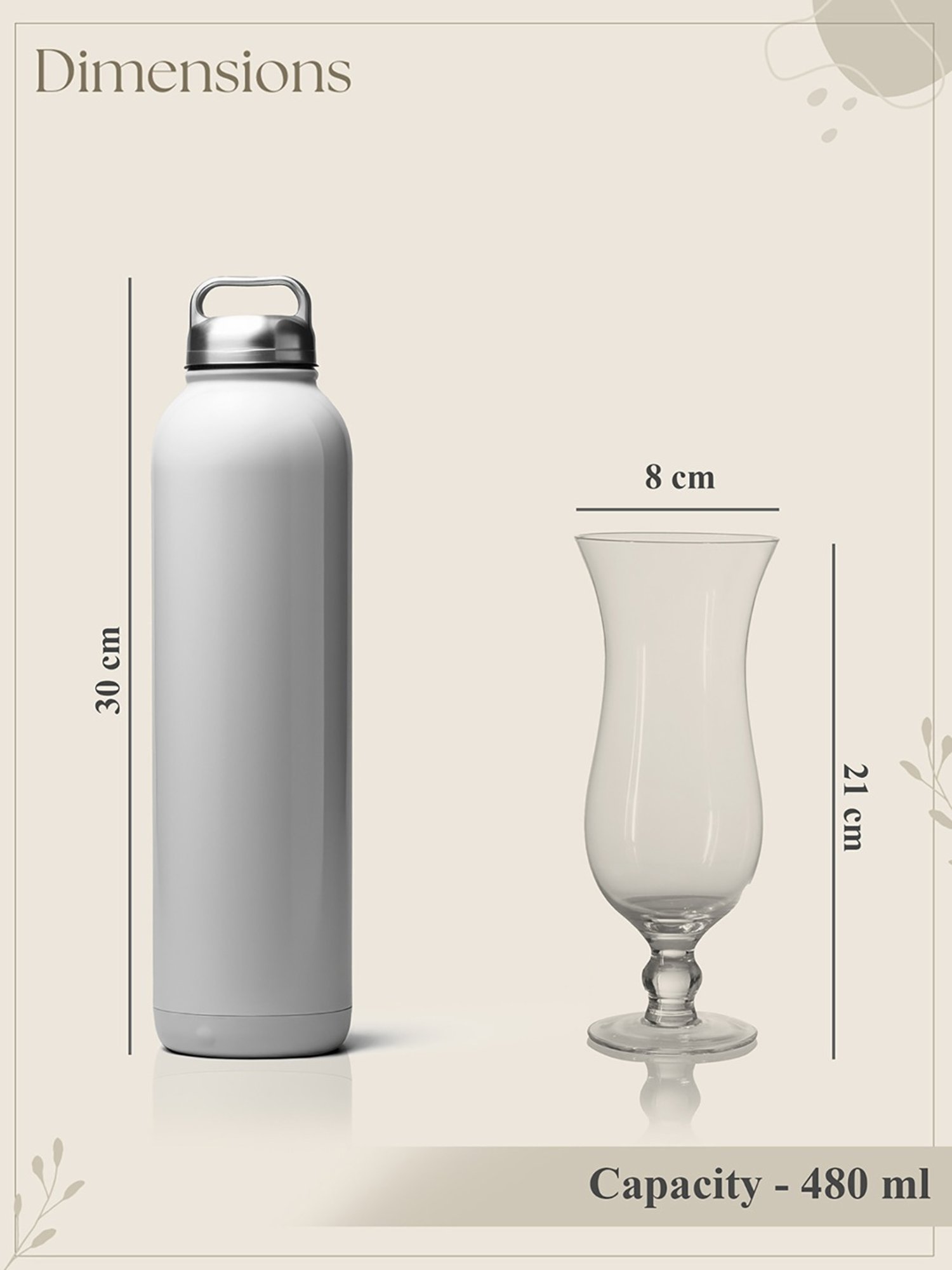 Mikasa Julie Transparent Glass Flute Glass (0.266 L) - Set of 4