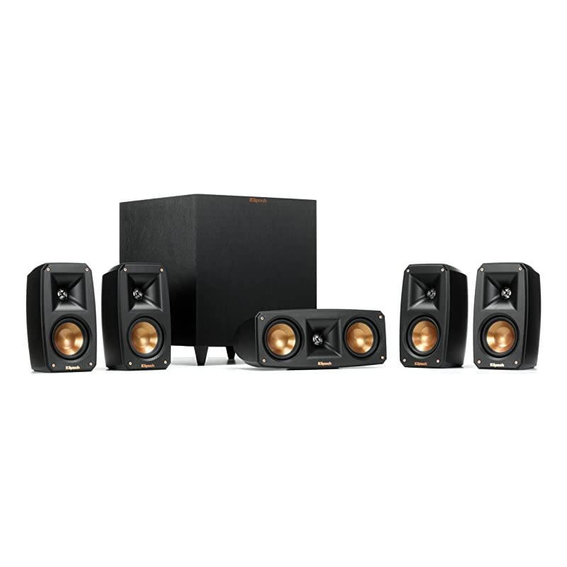 Black Reference Theater Pack 5.1 Surround Sound System
