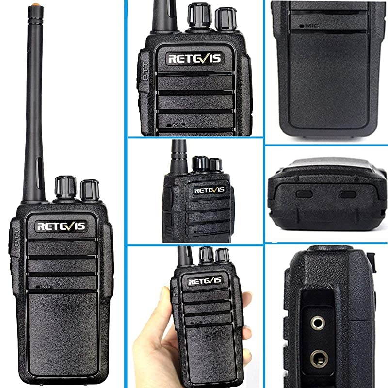 Case of 4 RT21 Walkie Talkies Adults Rechargeable Two Way Radios Long Range16 Channels VOX Scan Emergency 2Way Radio for Family and Small Organization Business
