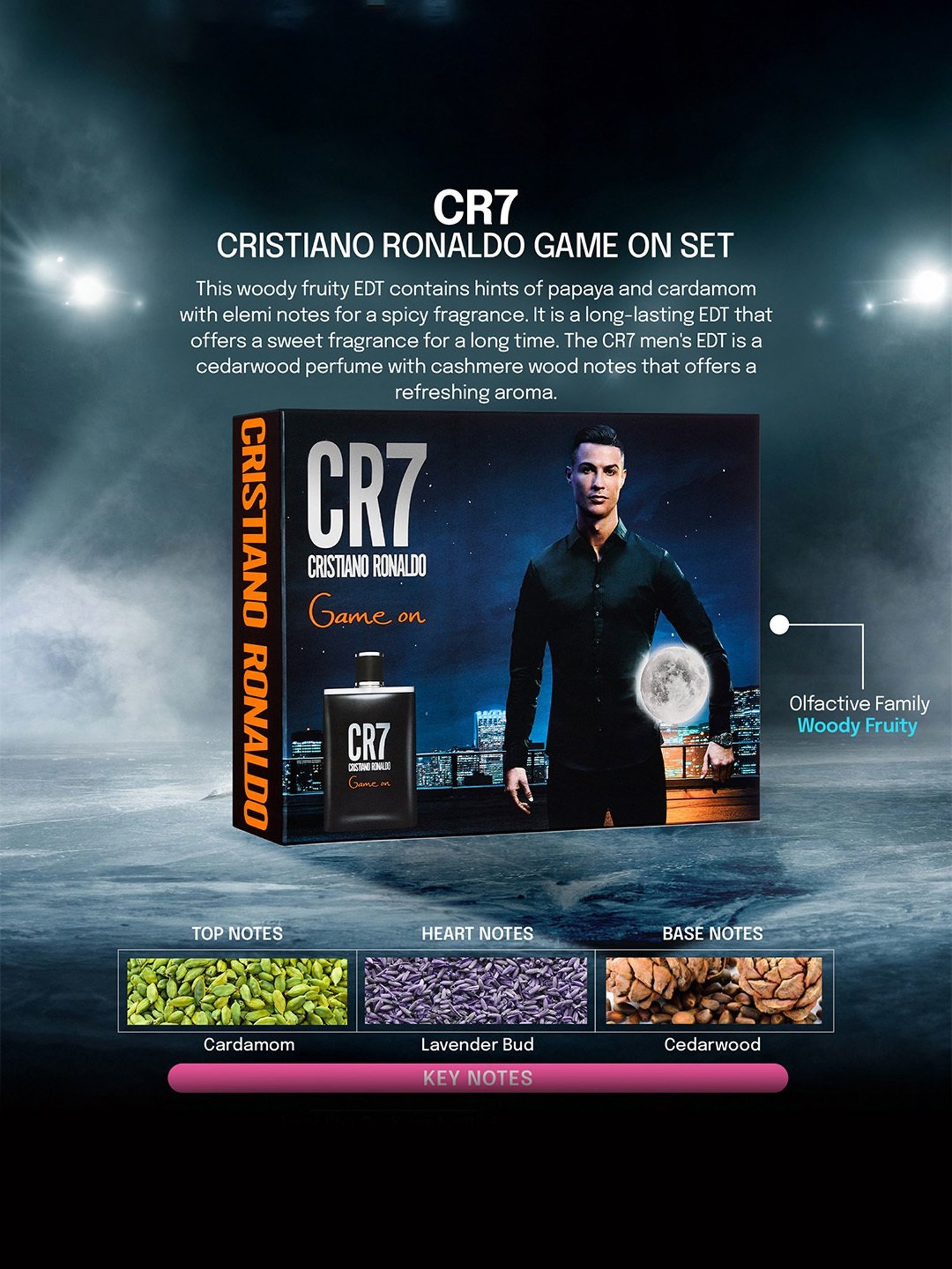 Cristiano Ronaldo CR7 Game On Gift Set