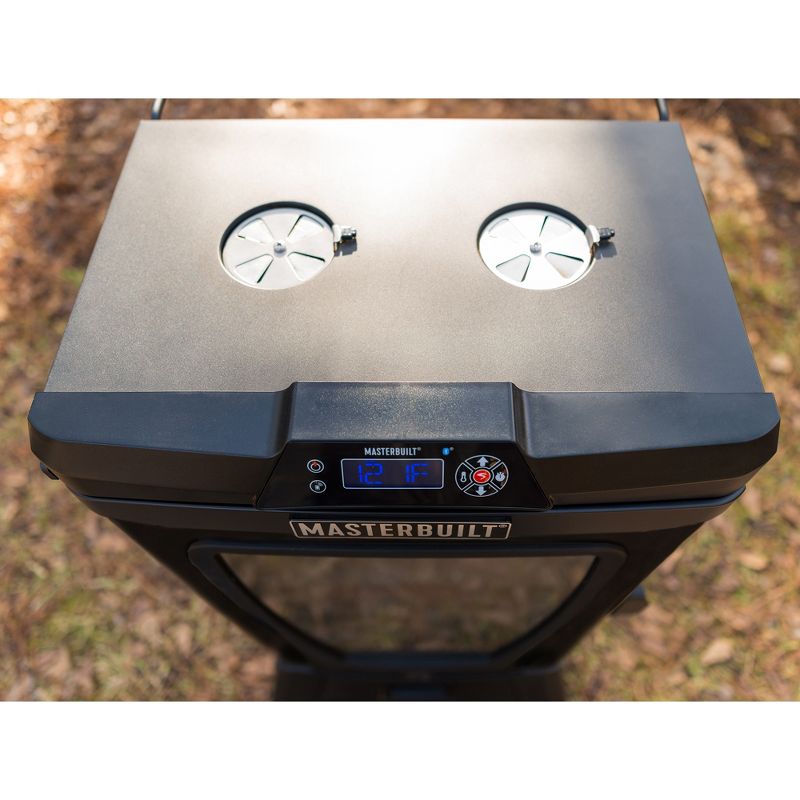 Masterbuilt MB21076819 Adventure Series MES 430G Intelligent Bluetooth Digital Innovative Electric BBQ Smoker Grill, 30 Inch