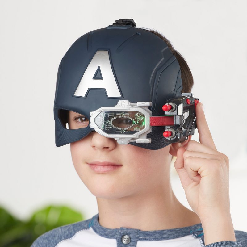 Marvel Avengers Captain America Scope Vision Helmet