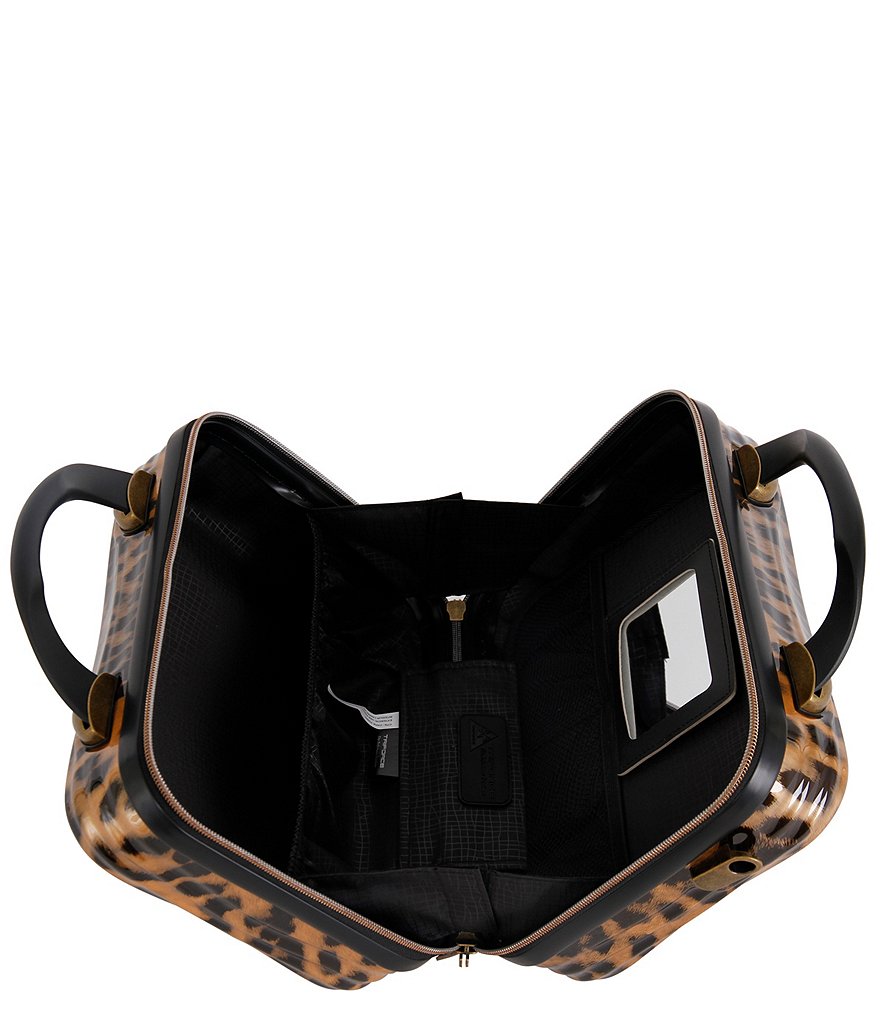 ROYCE New York Leather Large Cosmetic Bag