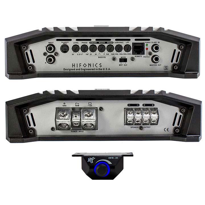 Hifonics Brutus BRX2416.1D 2400W Mono D Amplifier with Remote