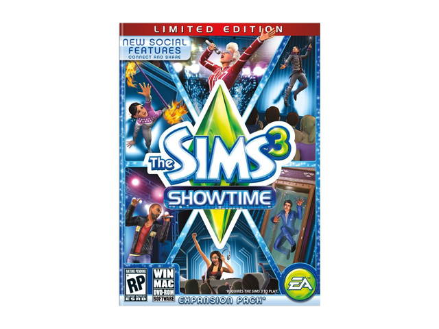 Sims 3: Showtime Limited Edition PC Game