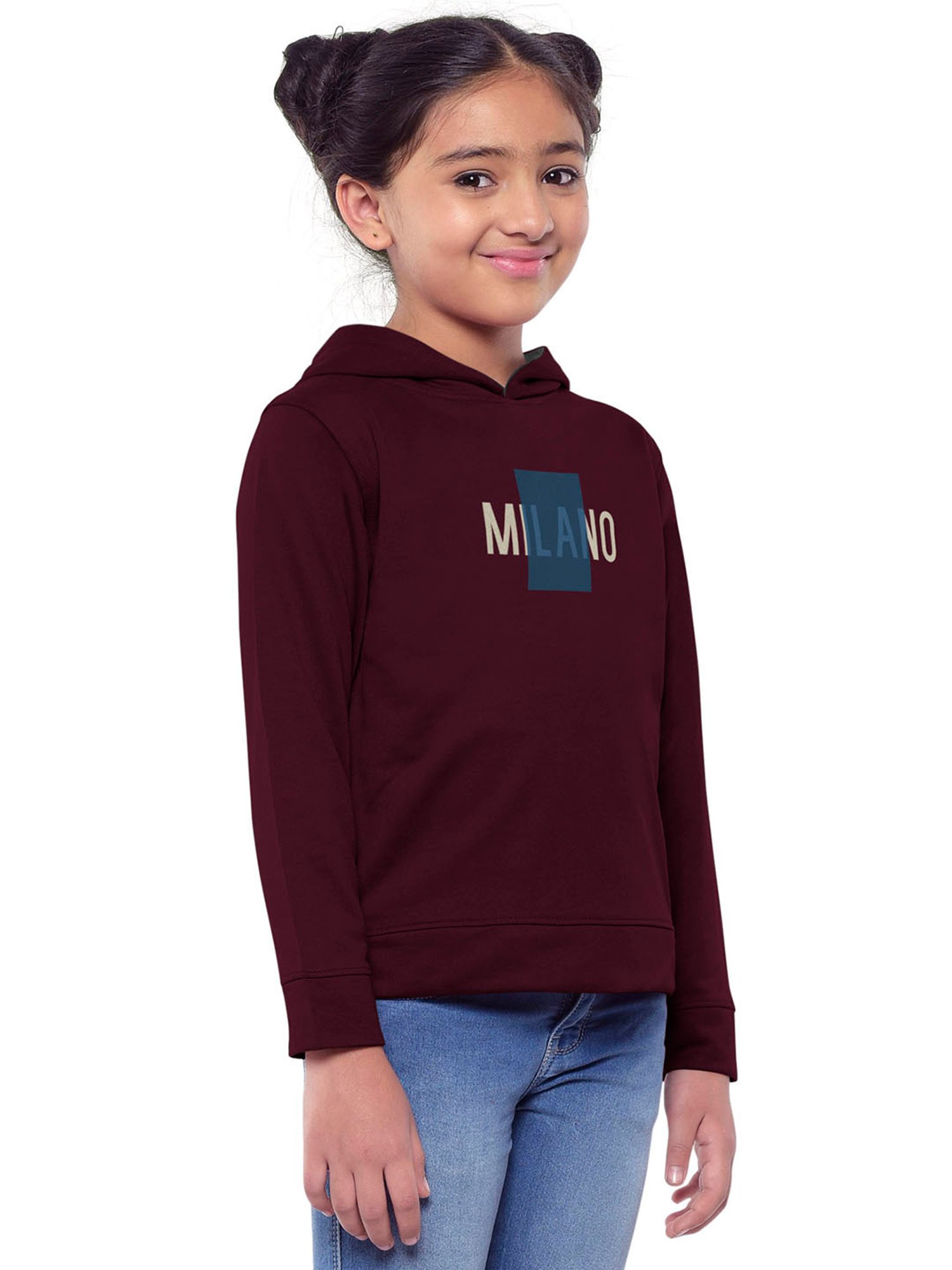 HELLCAT Green & Maroon Printed Full Sleeves Sweatshirt(Pack Of 2)