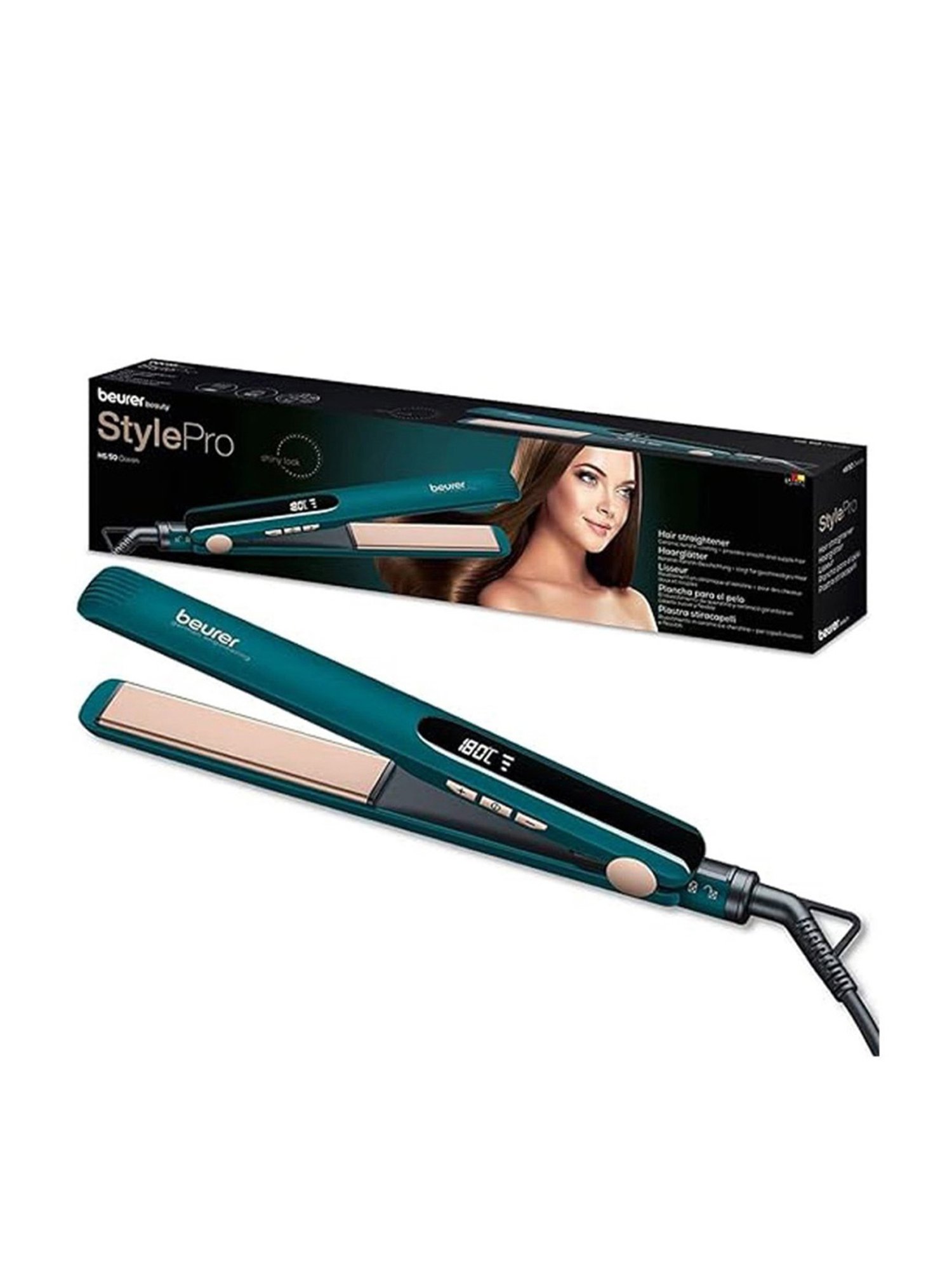 Beurer StylePro HS 50 Ocean Hair Straightener - Teal