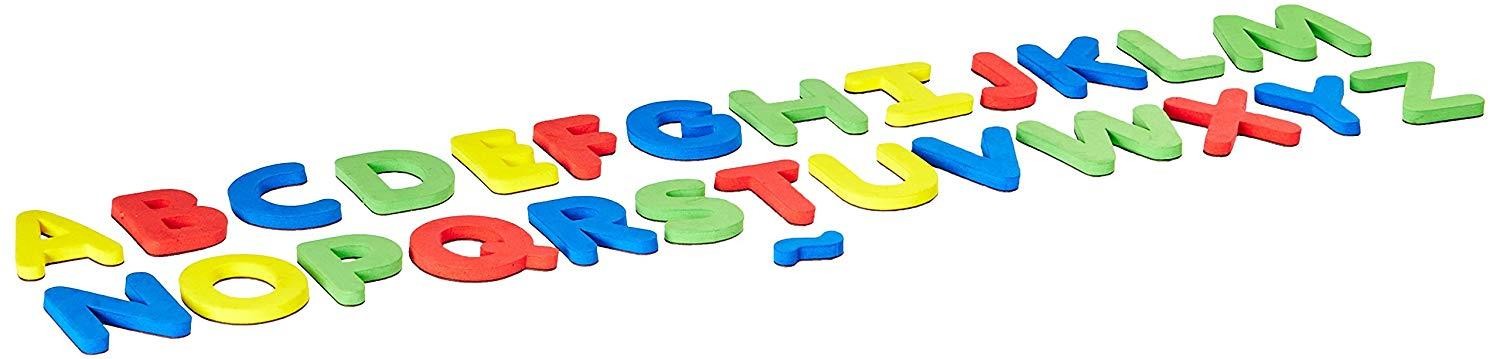 Center Enterprise CE6907 READY2LEARN Uppercase English/Spanish Magnetic Alphabets (Pack of 54)