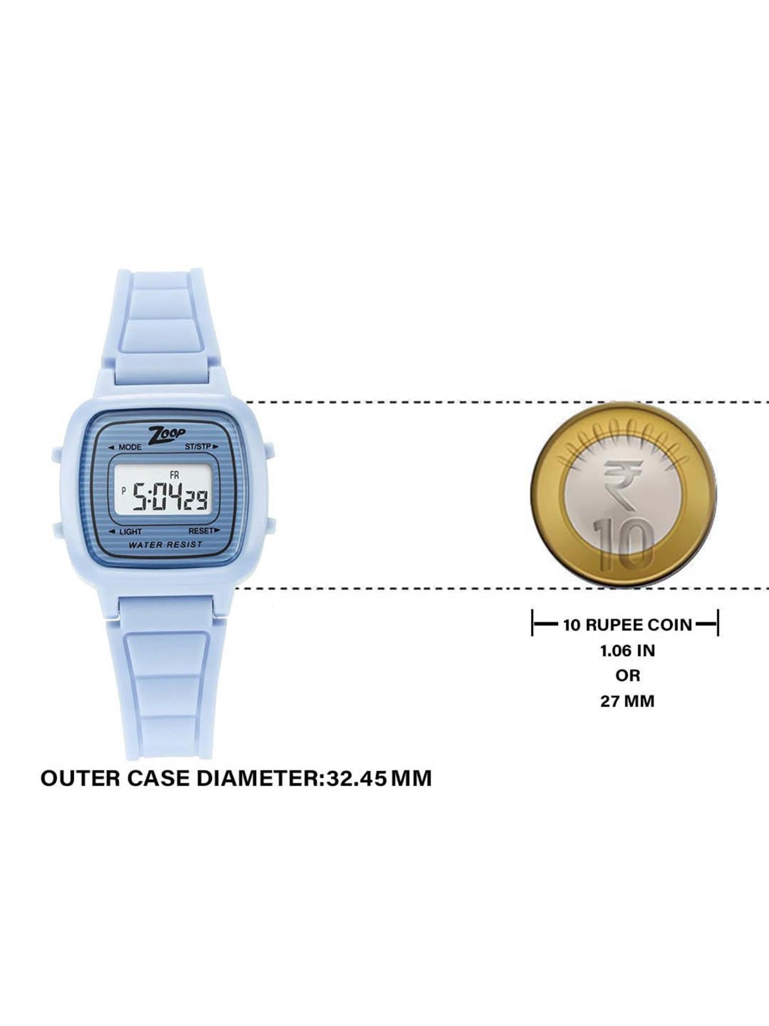 Zoop NS16017PP01 Unisex Digital Watch