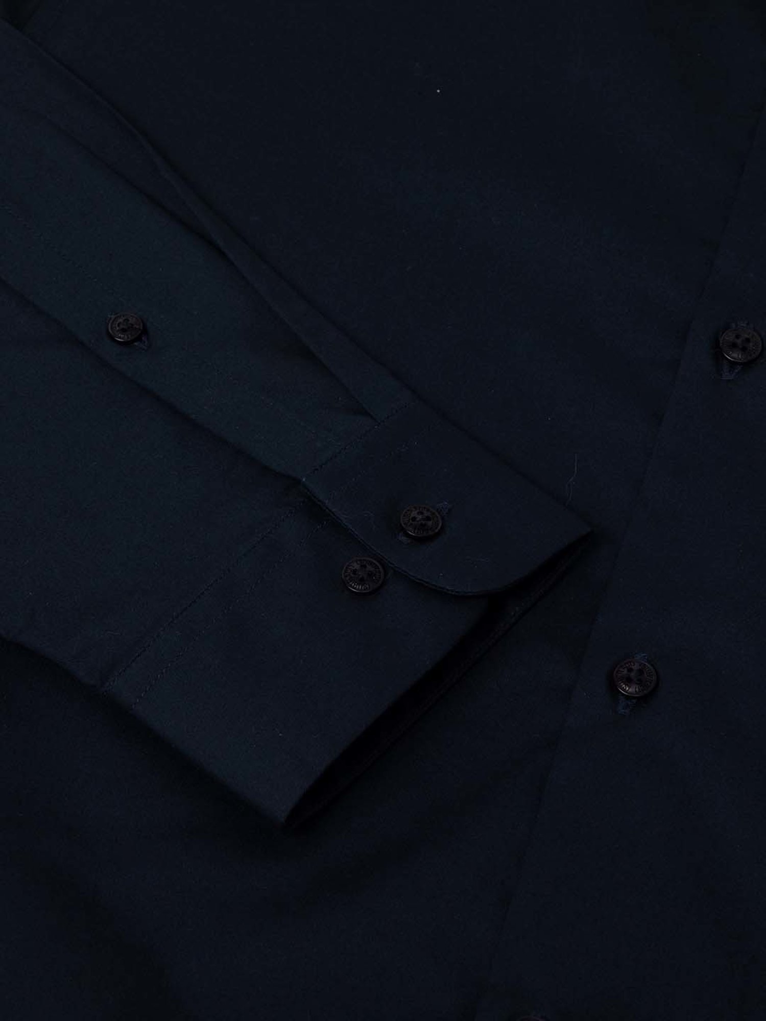 SUBTRACT Navy Slim Fit Shirt