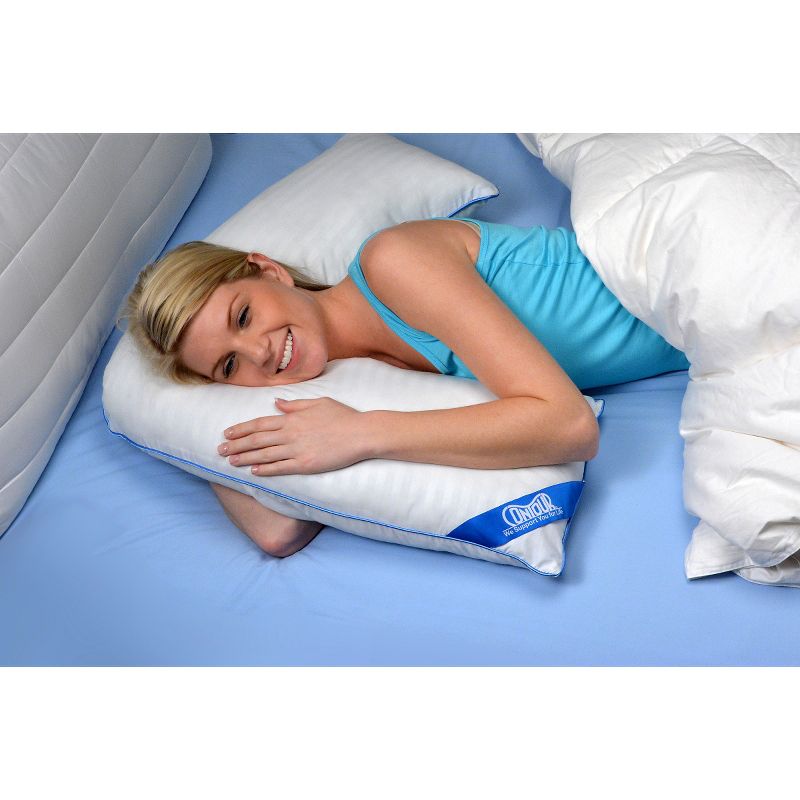 Contour Products L Shaped Pillow - White (Standard)