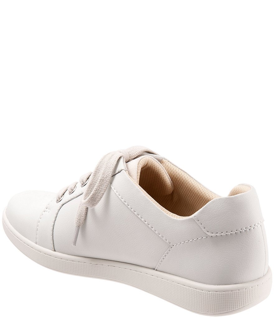 Trotters Adore Leather Lace-Up Sneakers