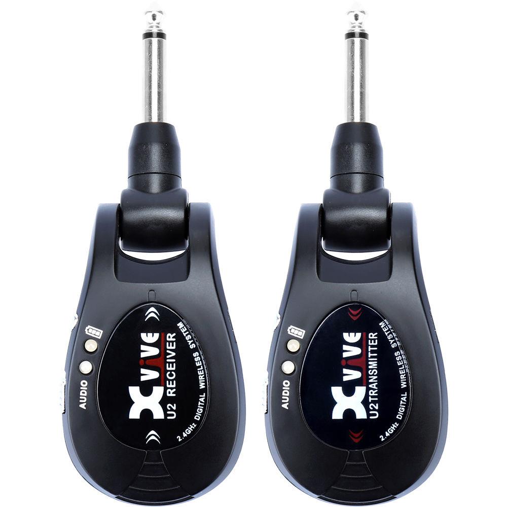 XVive U2 Guitar Wireless System Black