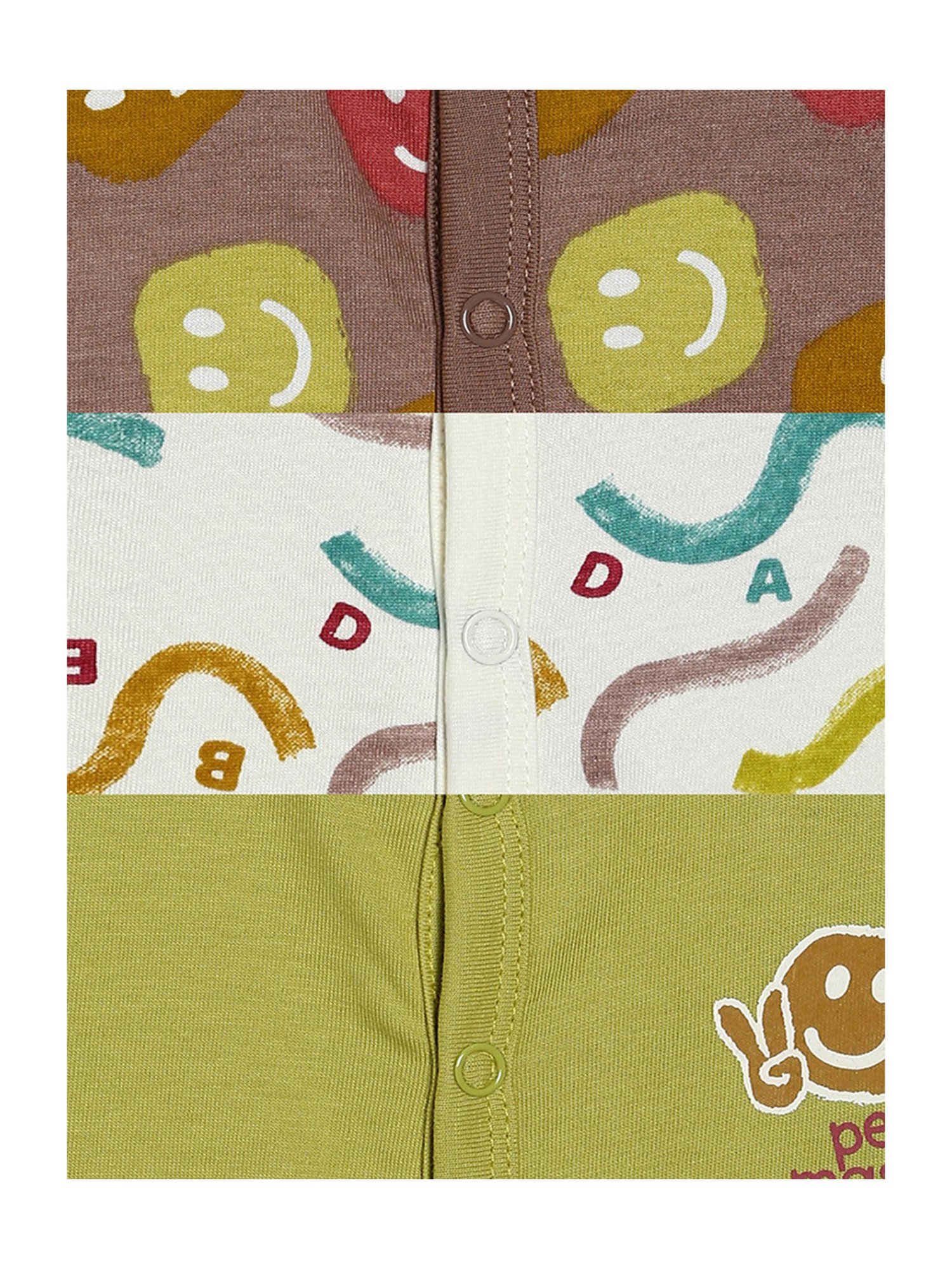 MINIKLUB Kids Multicolor Printed Full Sleeves Shirt (Pack Of 3)