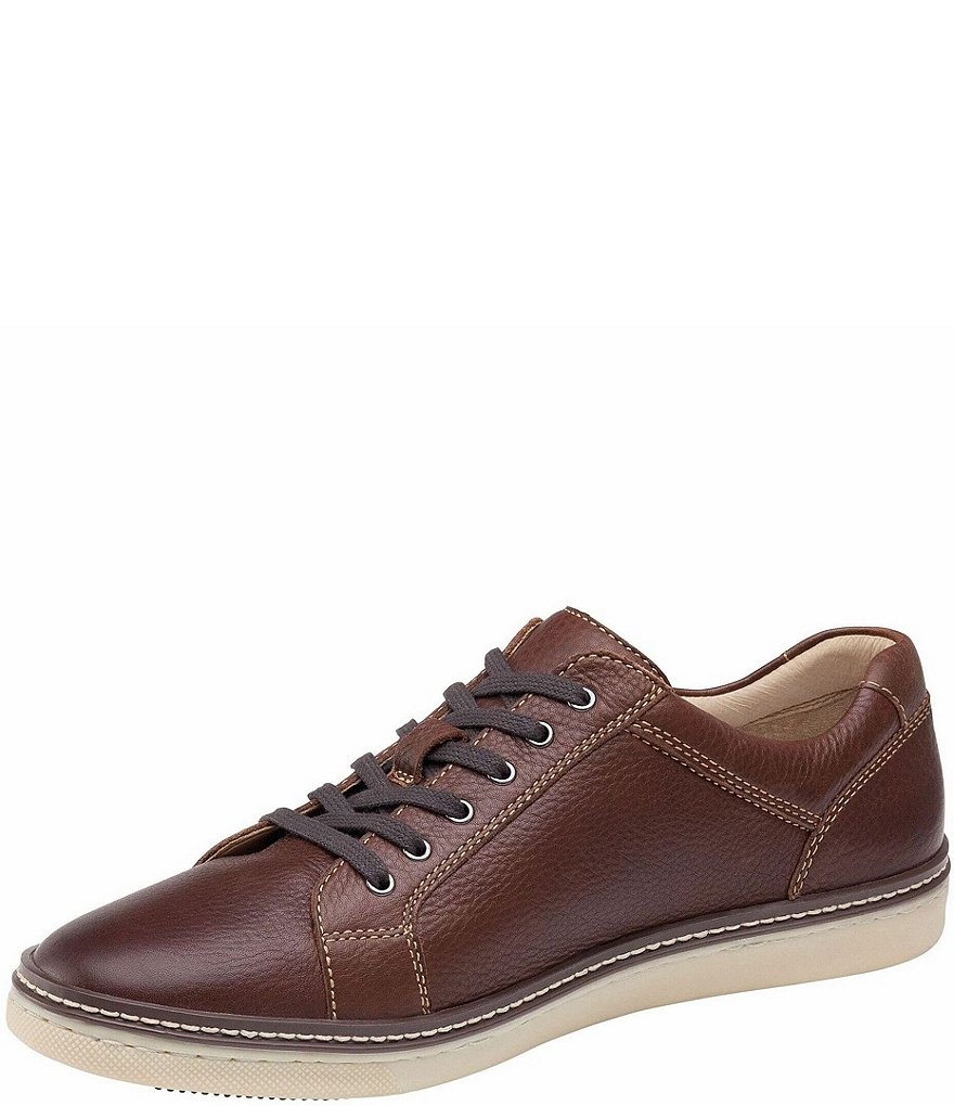 Johnston & Murphy Men's Guffey Lace To Toe Leather Oxfords