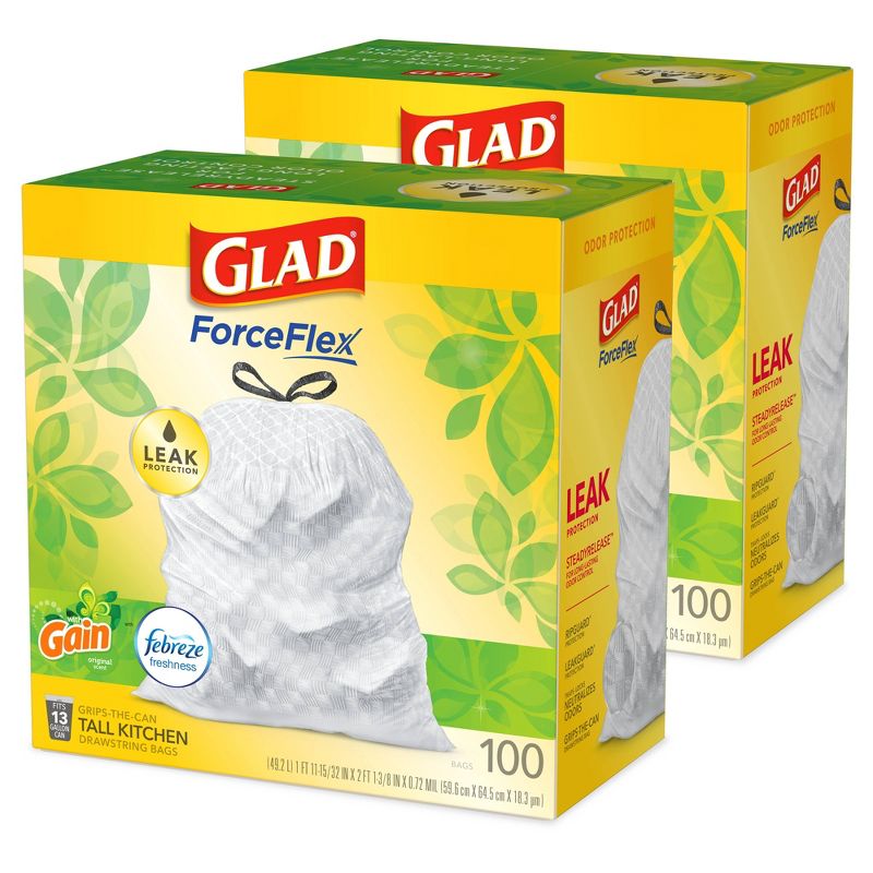 Hefty Strong Extra Large Drawstring Trash Bags - 33 Gallon - 26ct