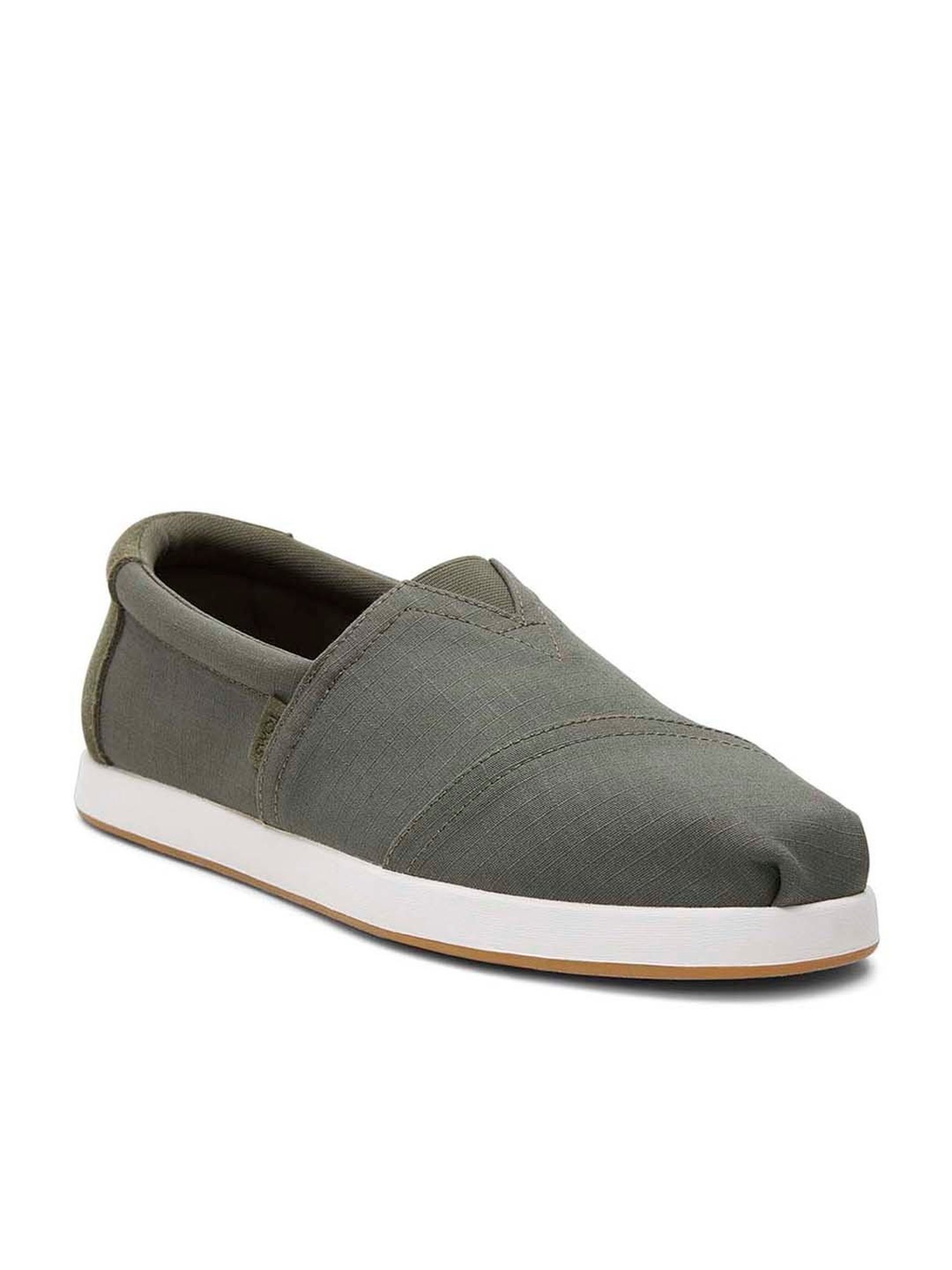 TOMS Alp FWD Wide Men's Olive Espadrille Shoes