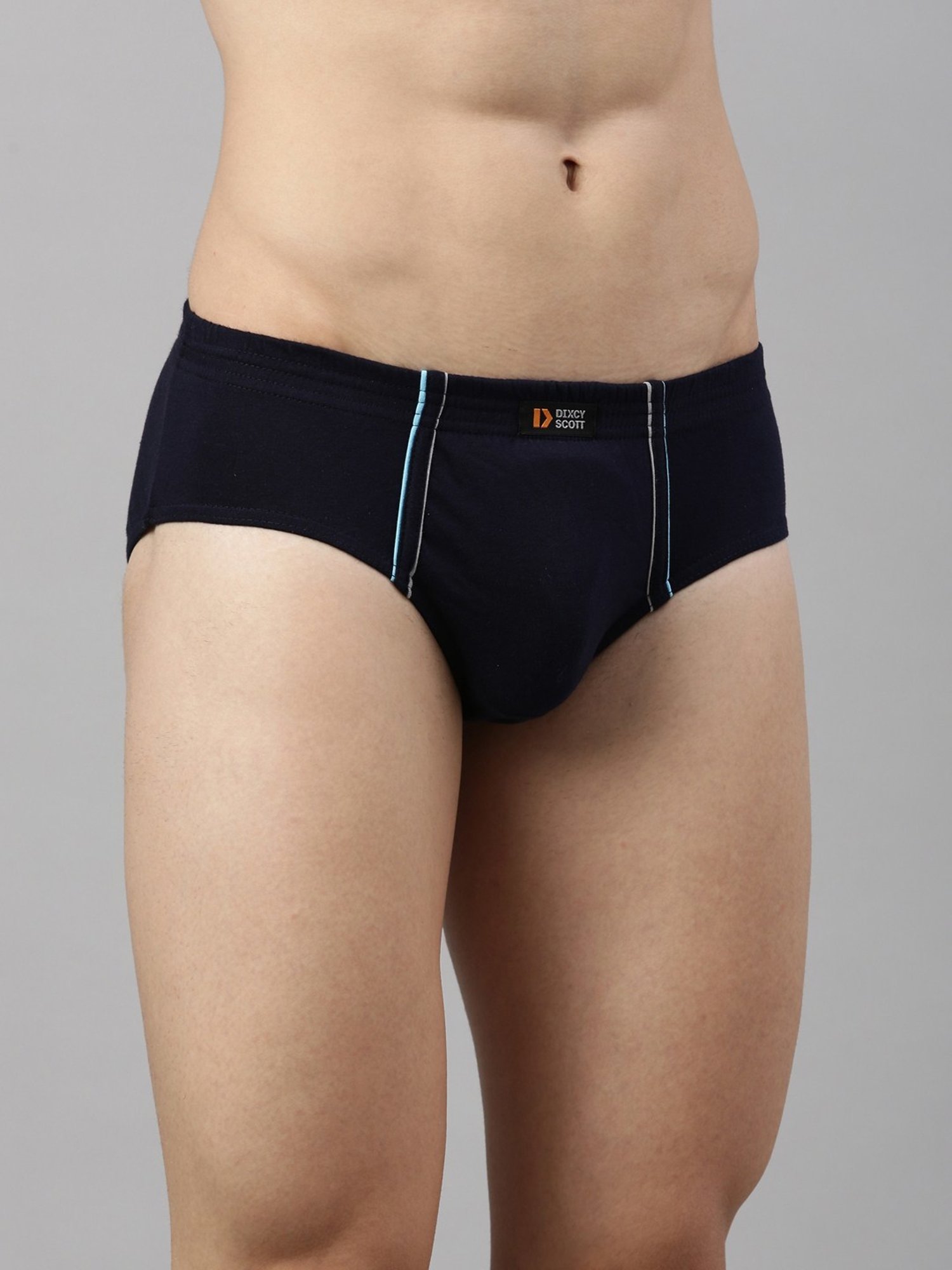 Dixcy Scott Originals Multi Cotton Regular Fit Briefs - Pack Of 3