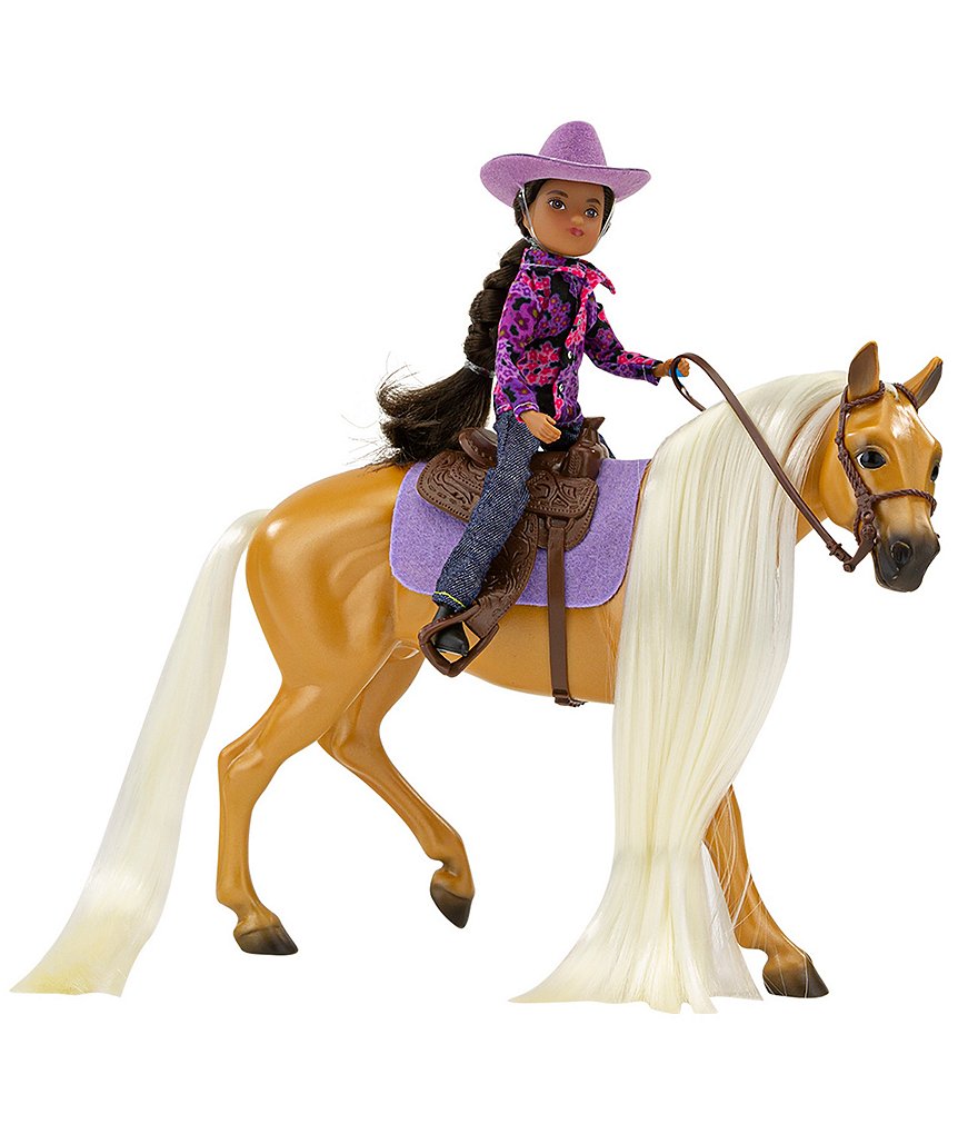 Breyer Western Rider & Quarter Horse Set