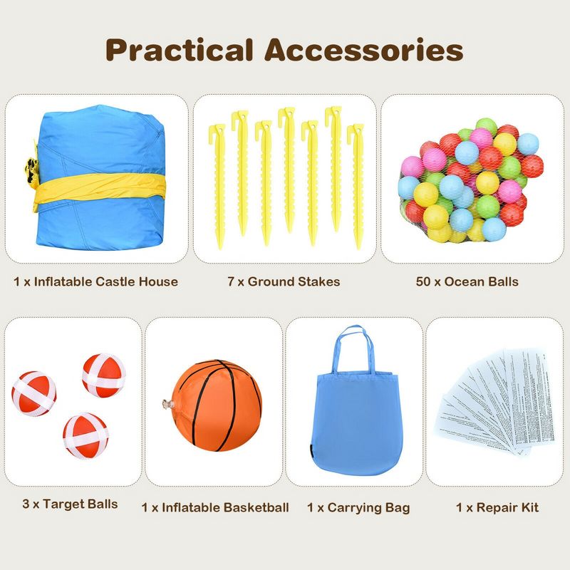 Blast Zone Misty Kingdom Ball Pit and Water Park