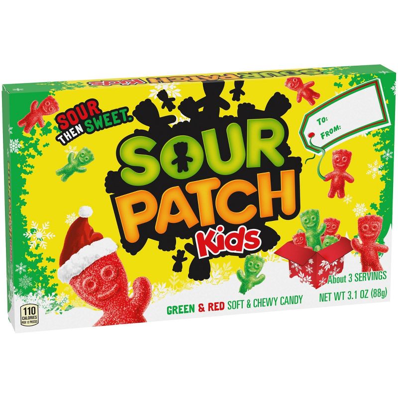 Sour Patch Kids Holiday Theater Box - 3.1oz