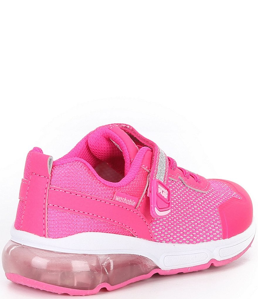 Stride Rite Girls' Radiant Bounce Made2Play Lighted Washable Sneakers (Infant)