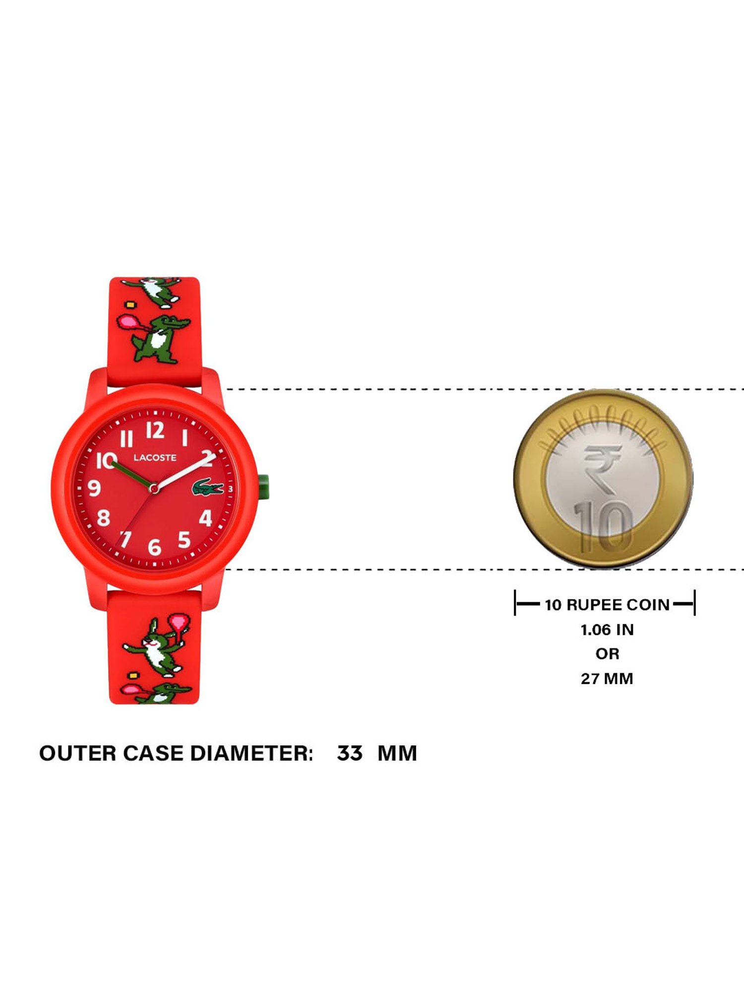 LACOSTE MGI-2030051 12.12 Kids Kids Analog Watch