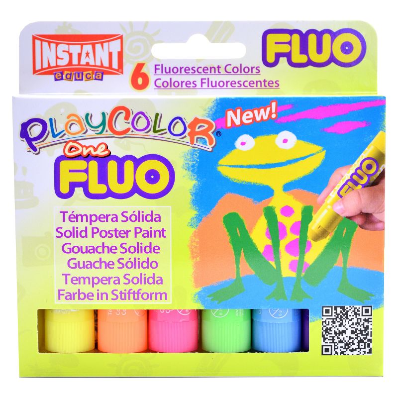 Paint Sticks Fluorescent 6ct - Playcolor