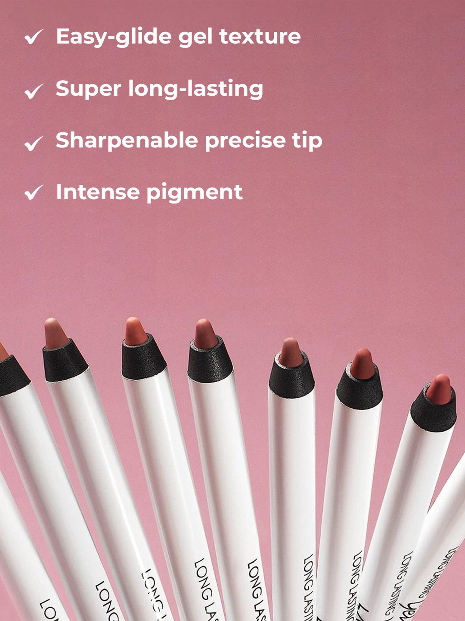 Lamel Long Lasting Gel Lip Liner 404 Berry - 1.7 gm