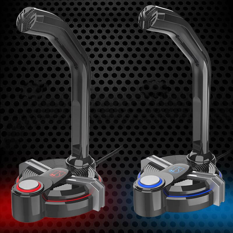 Desktop Microphone 3.5mm Karaoke Office Audio Studio Mic Phone Earphone Holder Recording Live Streaming Videos