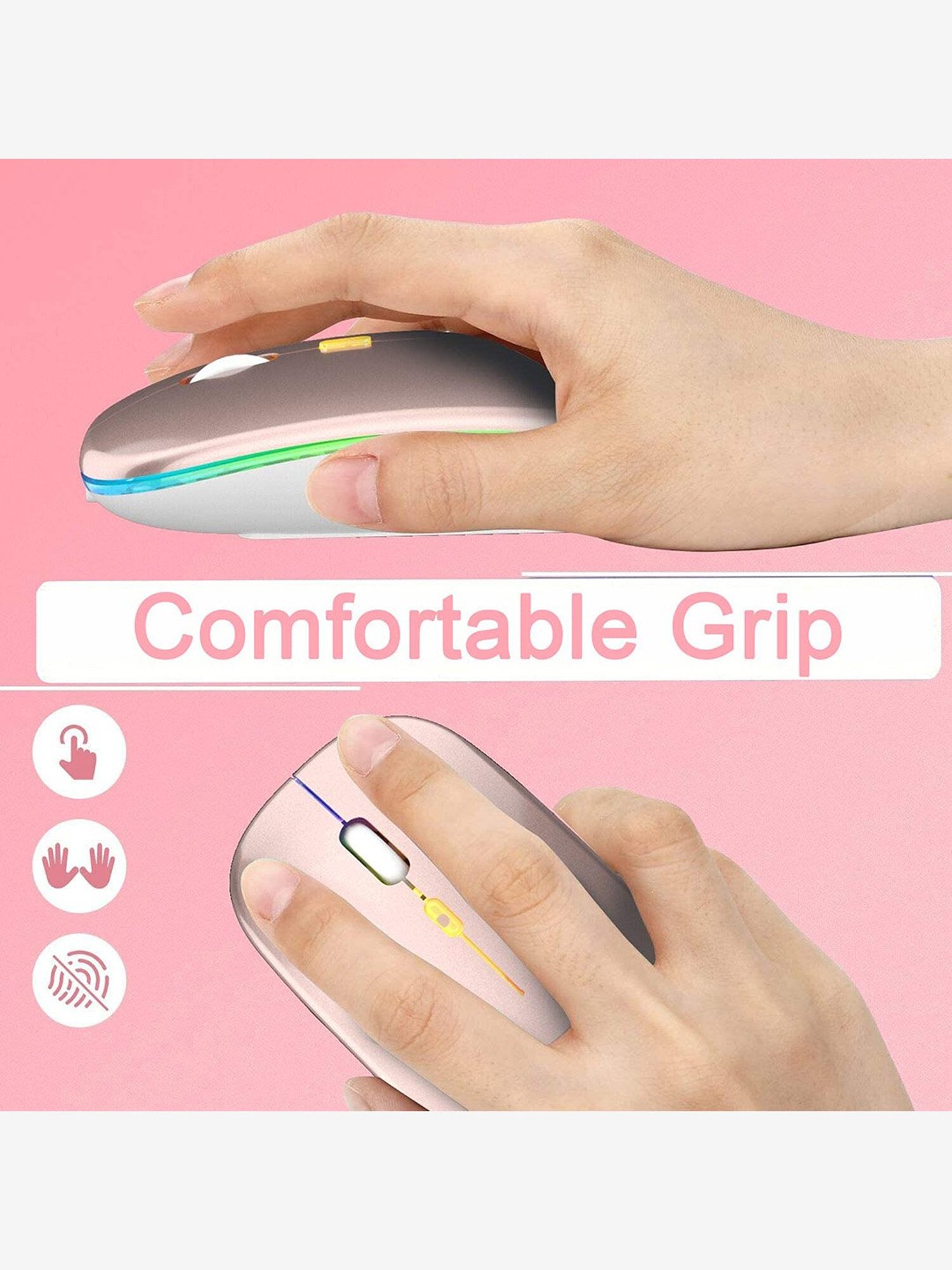 Zoook Blade Wireless Mouse (Rose Gold)