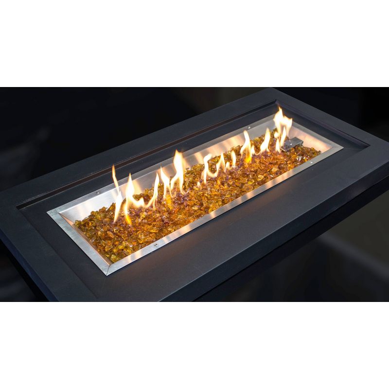 Recycled Fire Pit Fire Glass - Antique Brass - AZ Patio Heaters