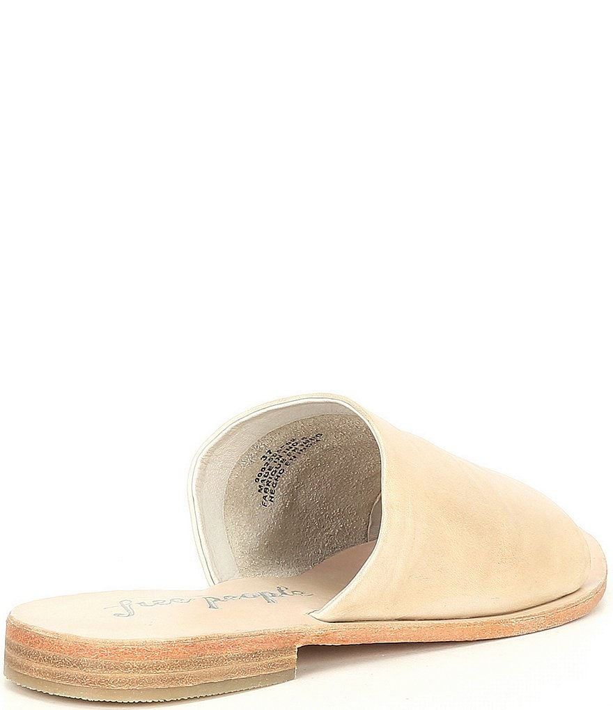 Free People Vicente Leather Slide Sandals