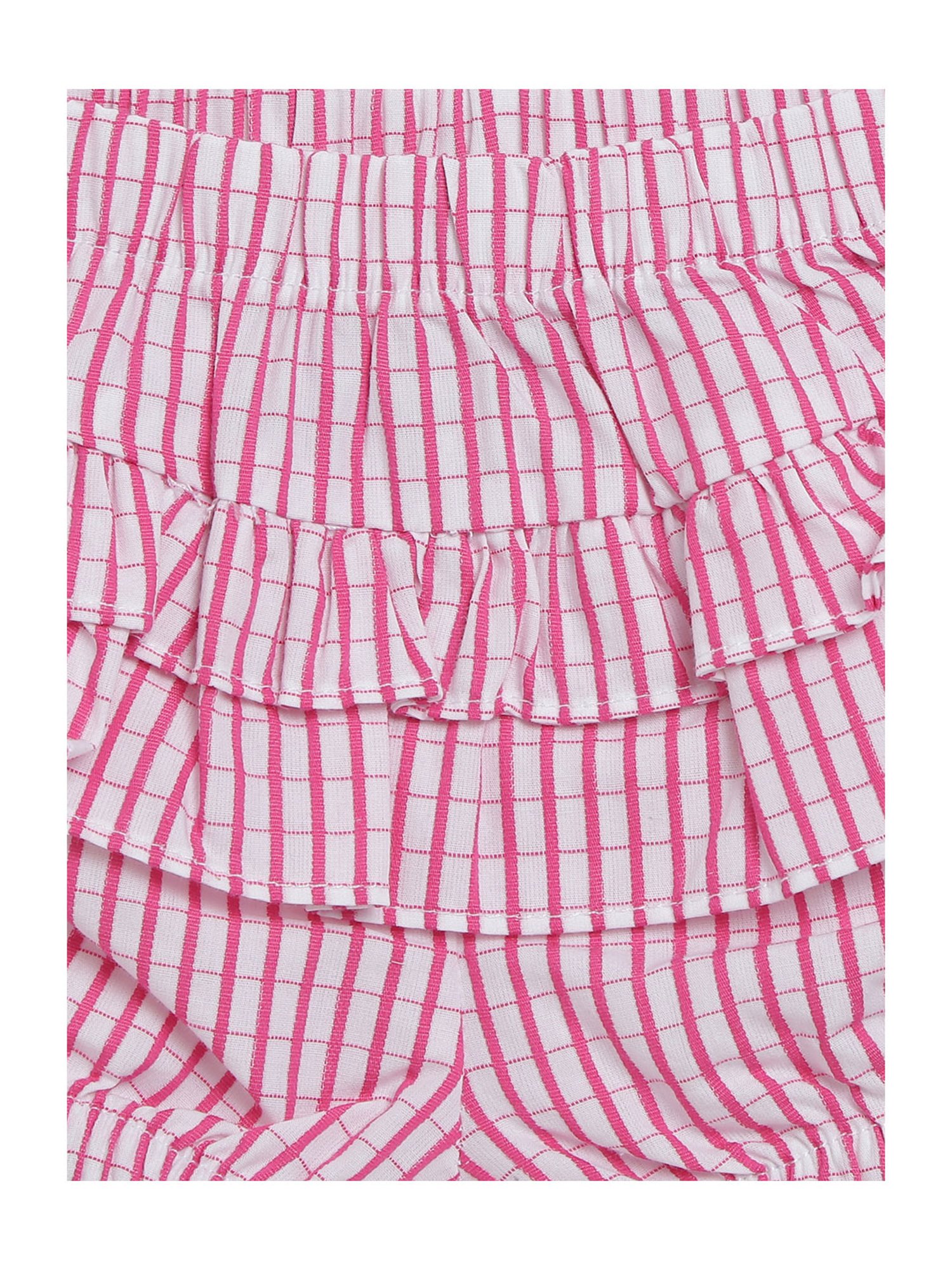 Chicco Kids White & Pink Printed Top with Shorts