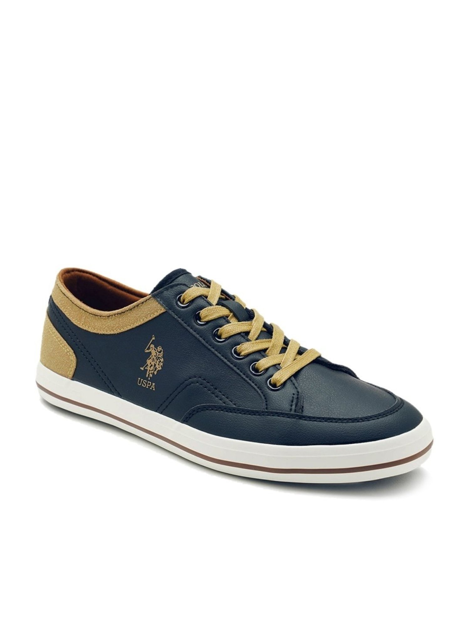 U.S. Polo Assn. Men's Navy Casual Sneakers