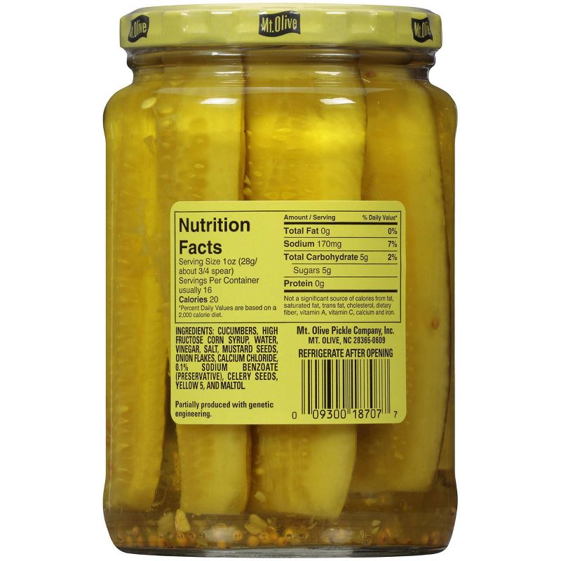Mt. Olive Bread & Butter Pickles - 24oz