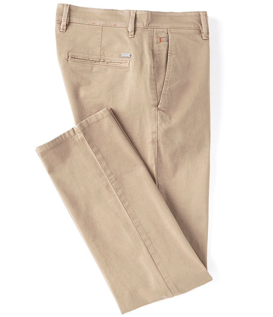 BOSS Schino Regular-Fit Stretch Pants