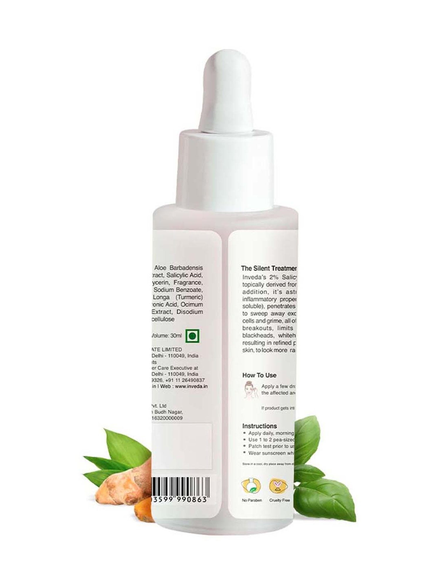 INVEDA BHA Salicylic Acid 2% Acne Reducer - 30 ml