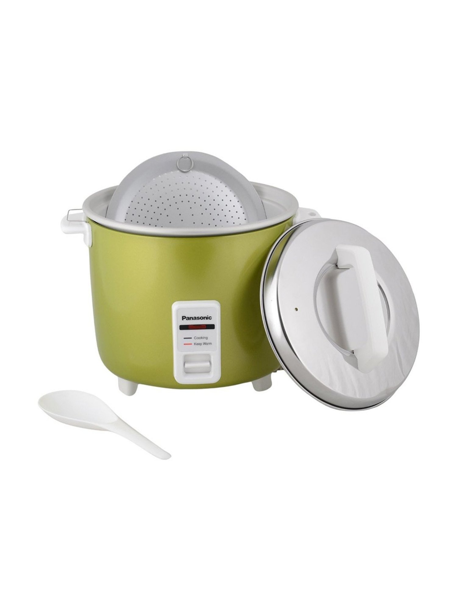 Pigeon Rice Cooker 700W, 1.8L with Single pot & Measuring Cup (Red)