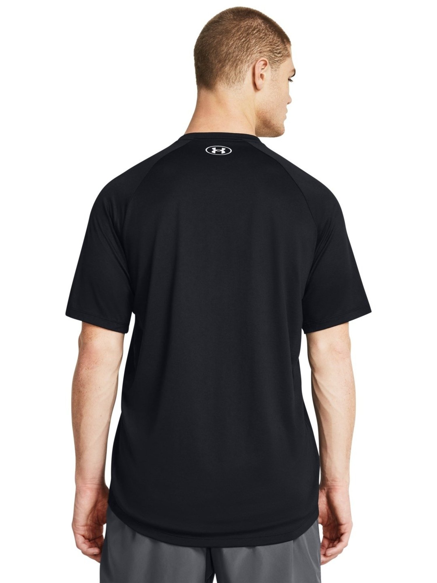 Under Armour Black Slim Fit Printed T-Shirt