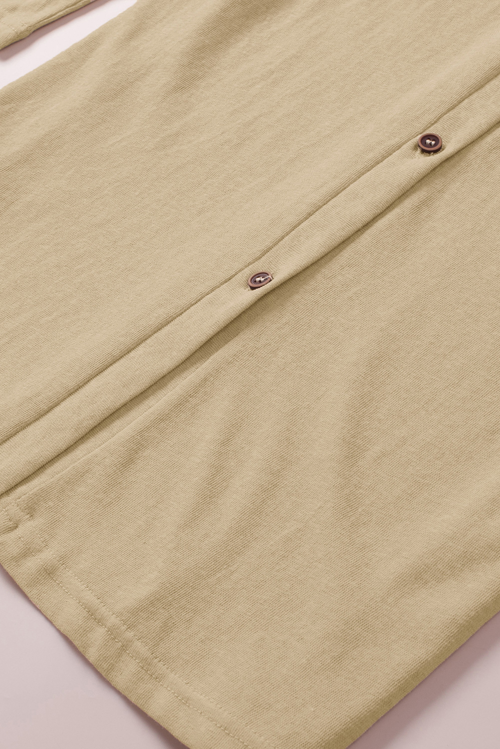 Karen Kane Long Sleeve Asymmetrical Hem Round Neck Sweater