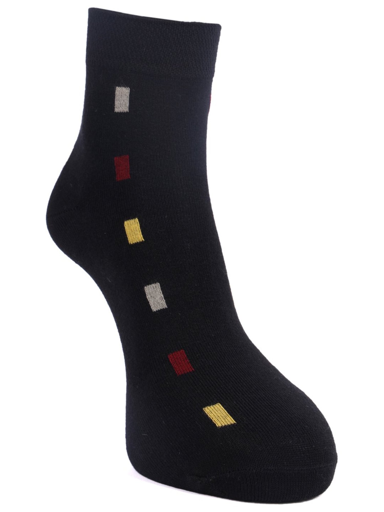 Jockey 7036 Light Grey Compact Terry Cotton Ankle Length Socks with Stay Fresh Treatment