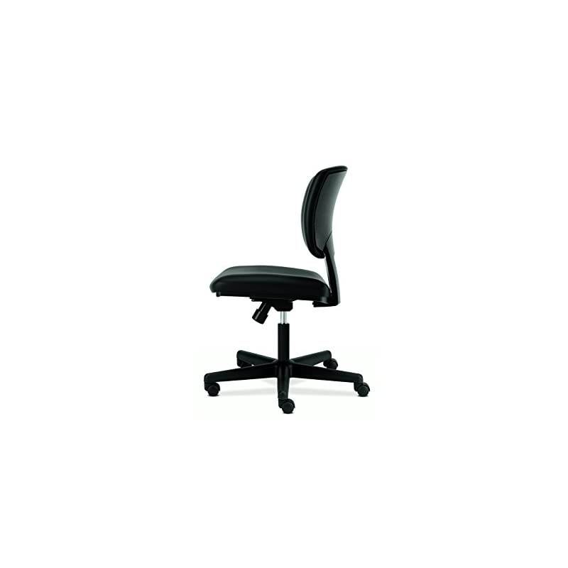 Volt Armless Task Chair, Black