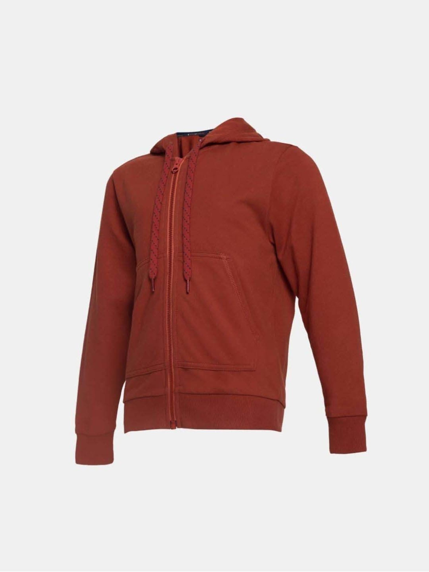 Jockey Kids Brown Cotton Regular Fit Full Sleeves Jacket