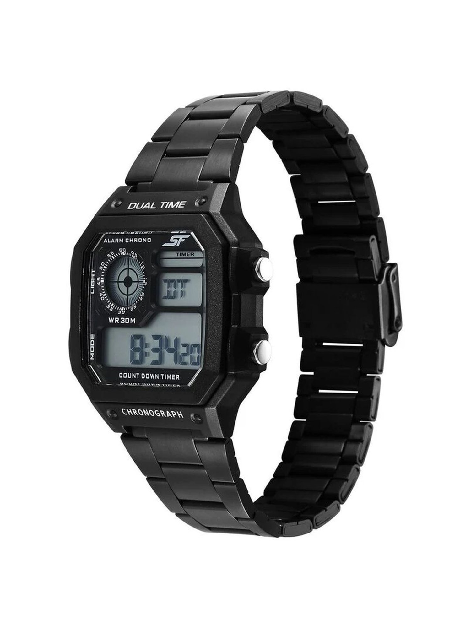 Sonata 77134PM02W Super Fibre Unisex Digital Watch
