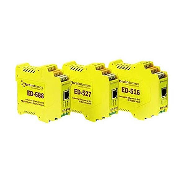 Brainboxes ED-588 Ethernet to Digital IO 8 Inputs + 8 Outputs