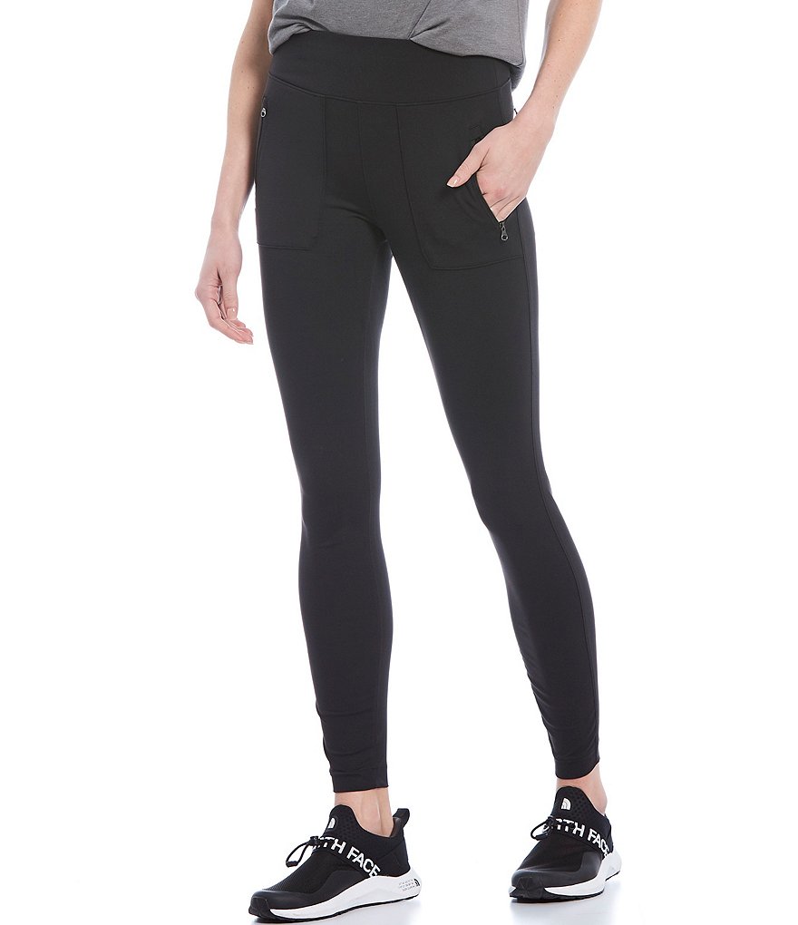 Aventura Shavonne Printed Jacquard Stretch Pull-On Leggings