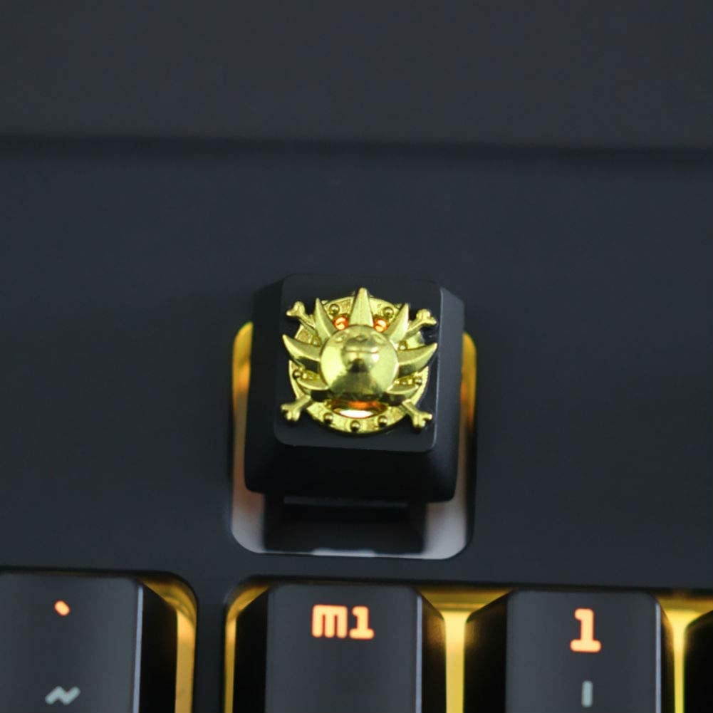 Mugen One Piece Sunny Custom Anime Keycaps for Cherry MX Switches - Fits Most Mechanical Gaming Keyboards - with Keycap Puller