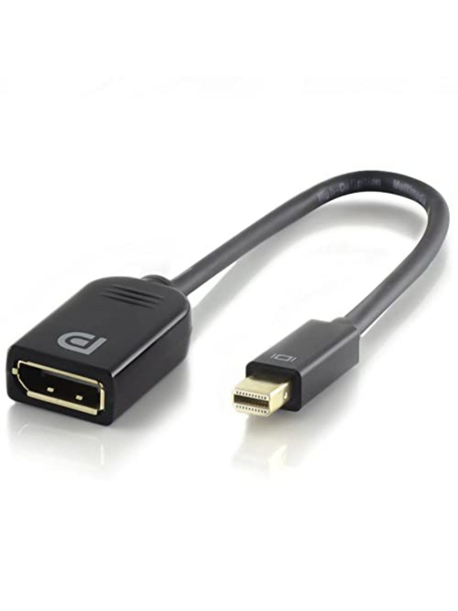 Alogic Premium 15cm Mini Display Port to Display Port Adapter Male to Female (Black)